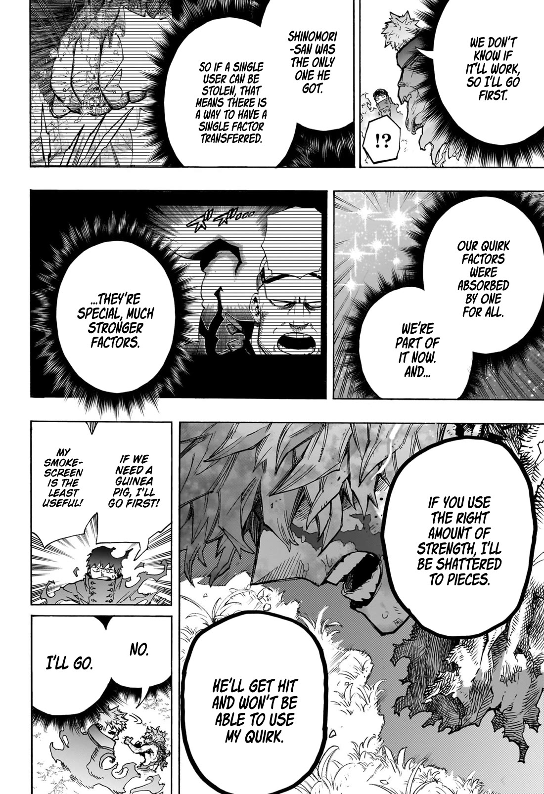 Boku No Hero Academia - Chapter 413: Lump Of Lead