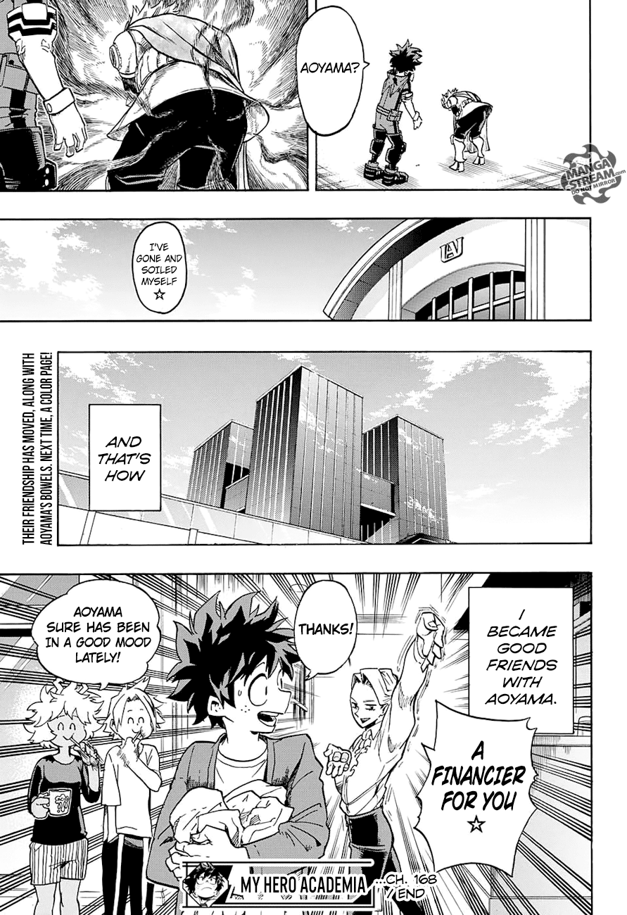 Boku No Hero Academia - Chapter 168