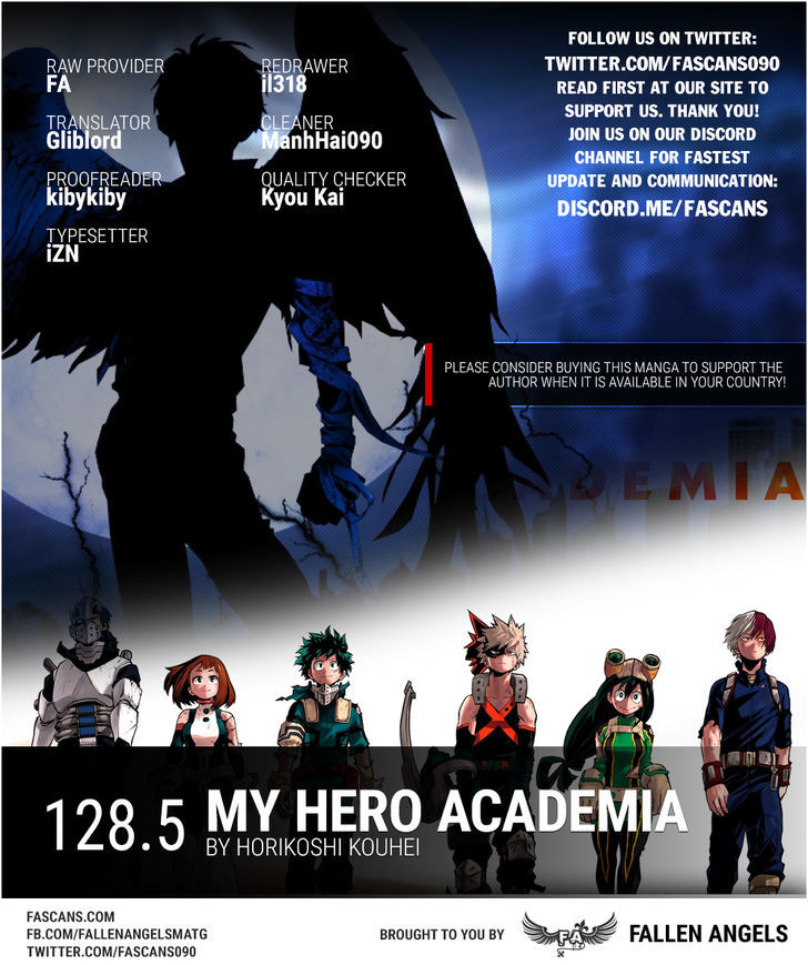 Boku No Hero Academia - Chapter 128.5