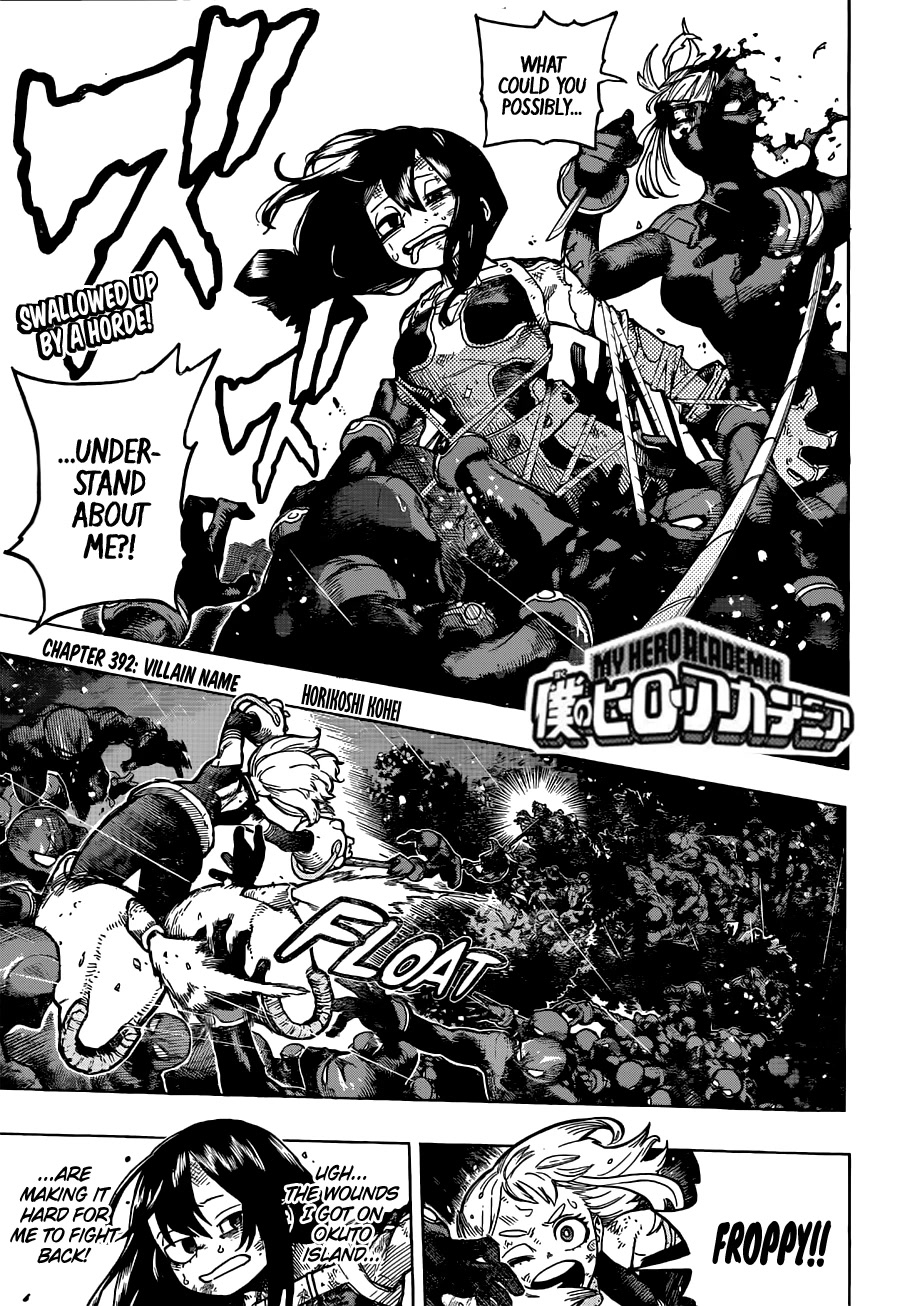 Boku No Hero Academia - Chapter 392: Villain Name