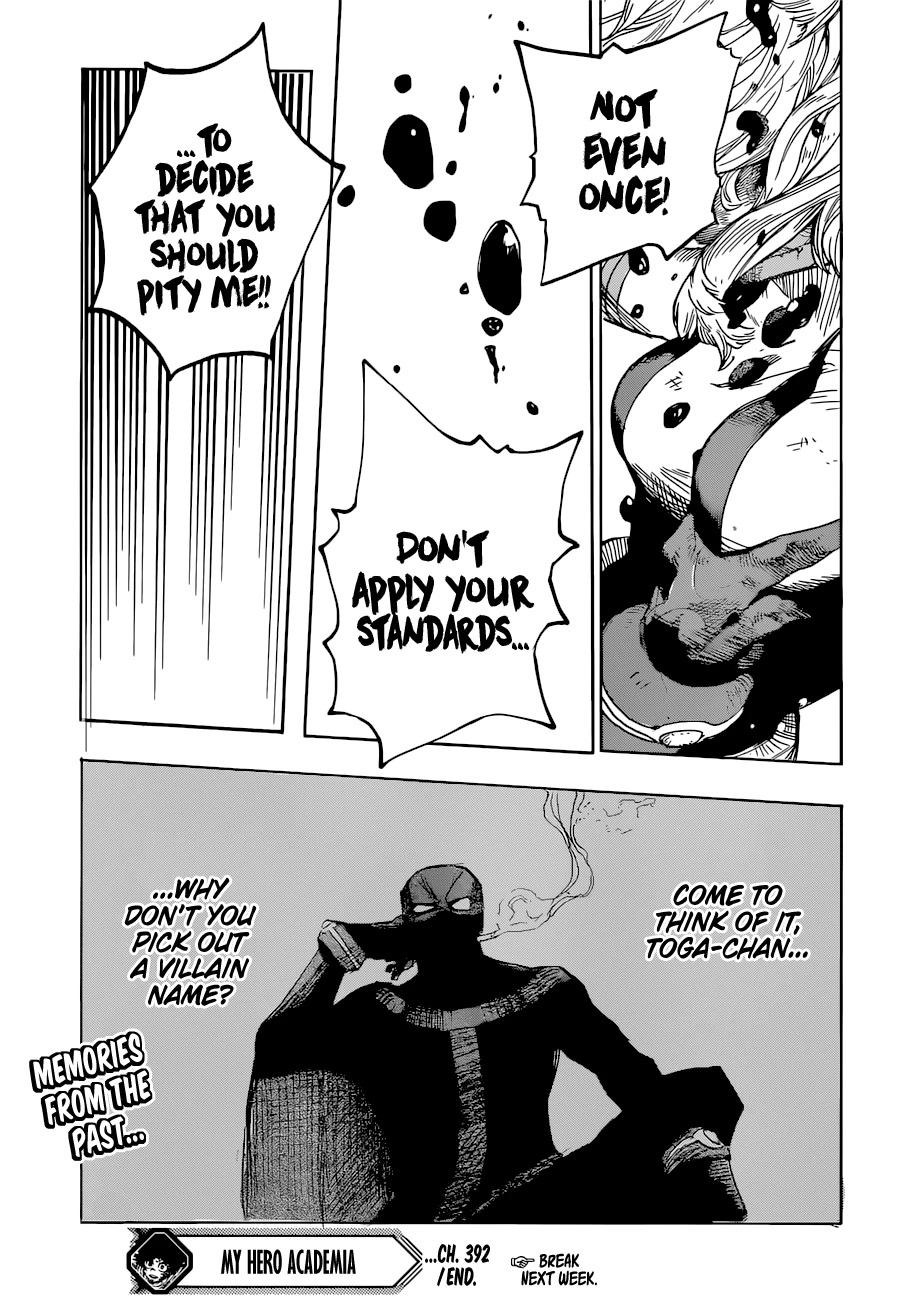 Boku No Hero Academia - Chapter 392: Villain Name