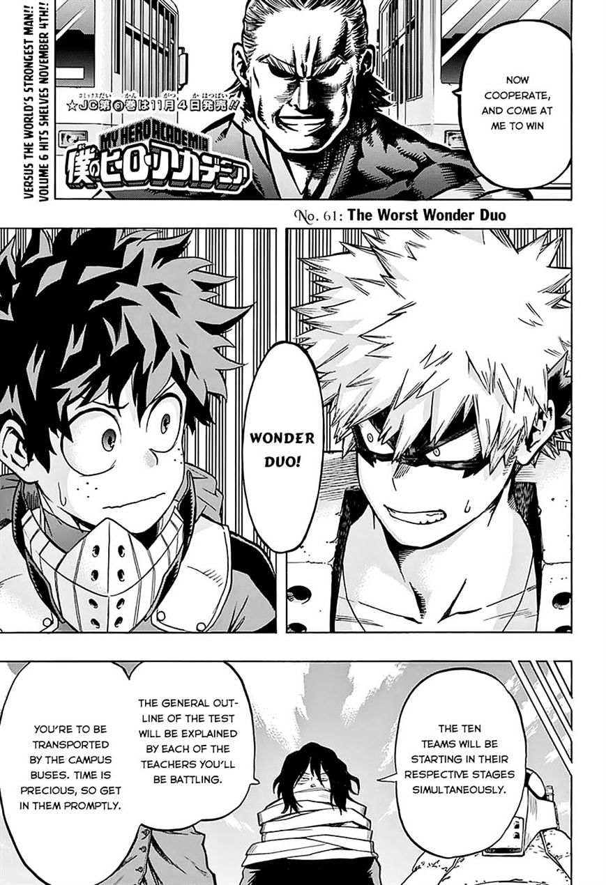 Boku No Hero Academia - Chapter 61