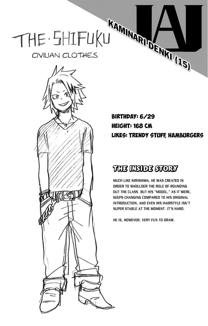 Boku No Hero Academia - Chapter 26.5 : Volume 3 Omake