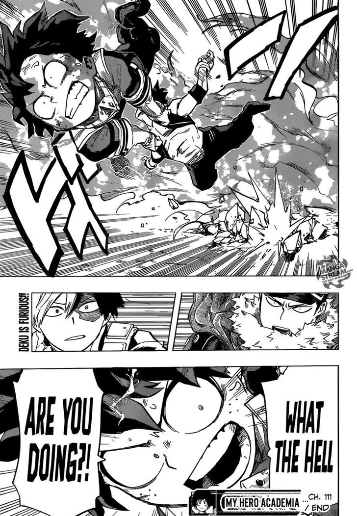 Boku No Hero Academia - Chapter 111