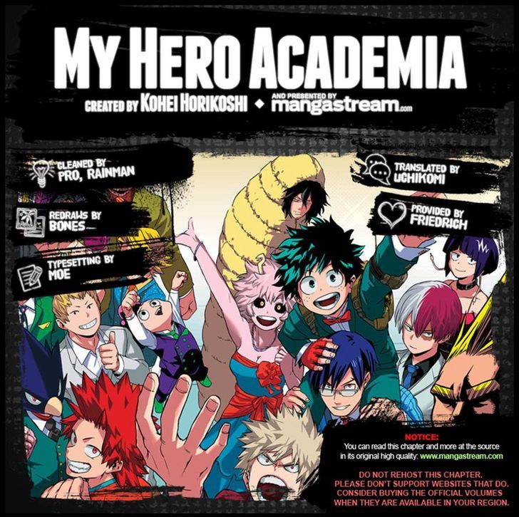 Boku No Hero Academia - Chapter 111