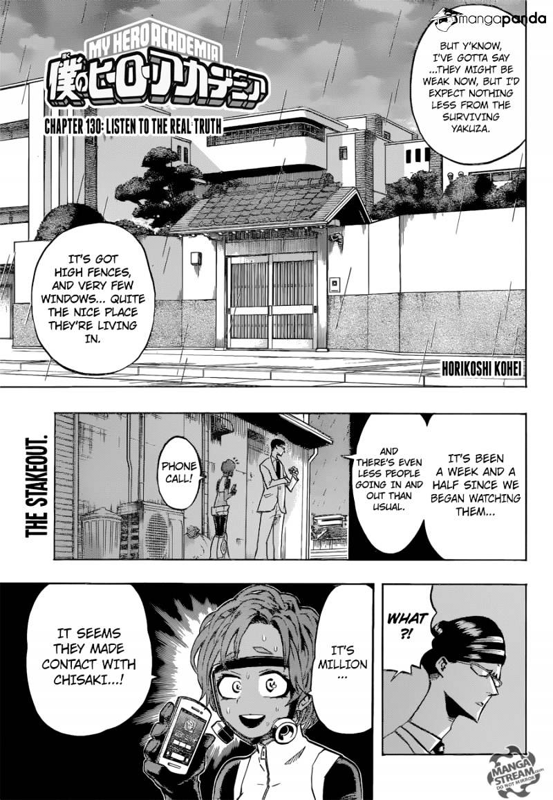 Boku No Hero Academia - Chapter 130