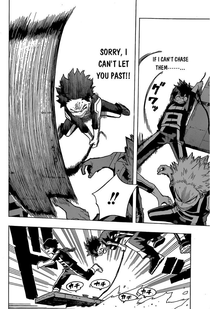 Boku No Hero Academia - Chapter 26 : The Pursuit Is On