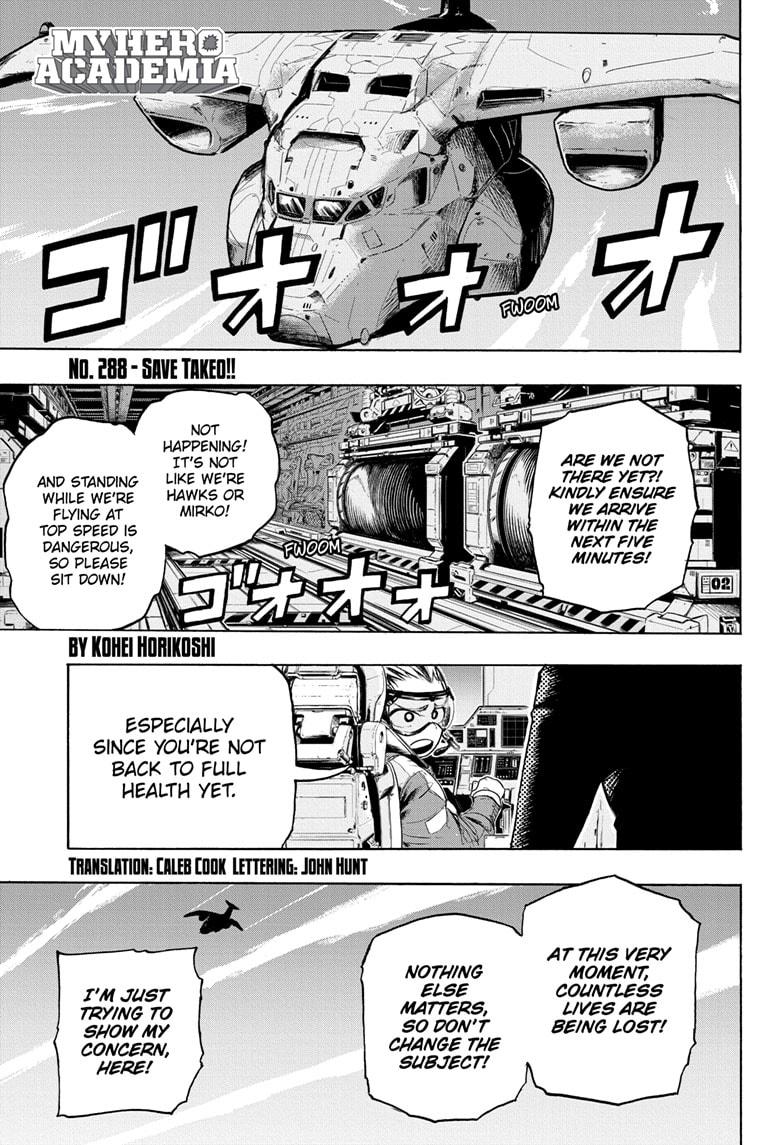 Boku No Hero Academia - Chapter 288