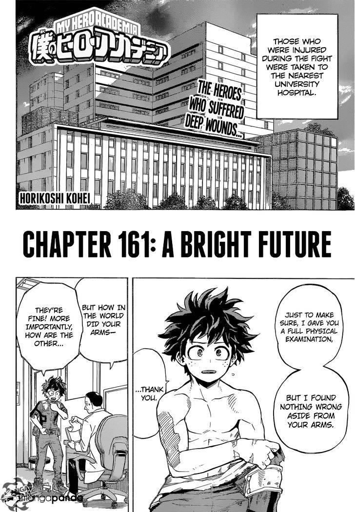 Boku No Hero Academia - Chapter 161