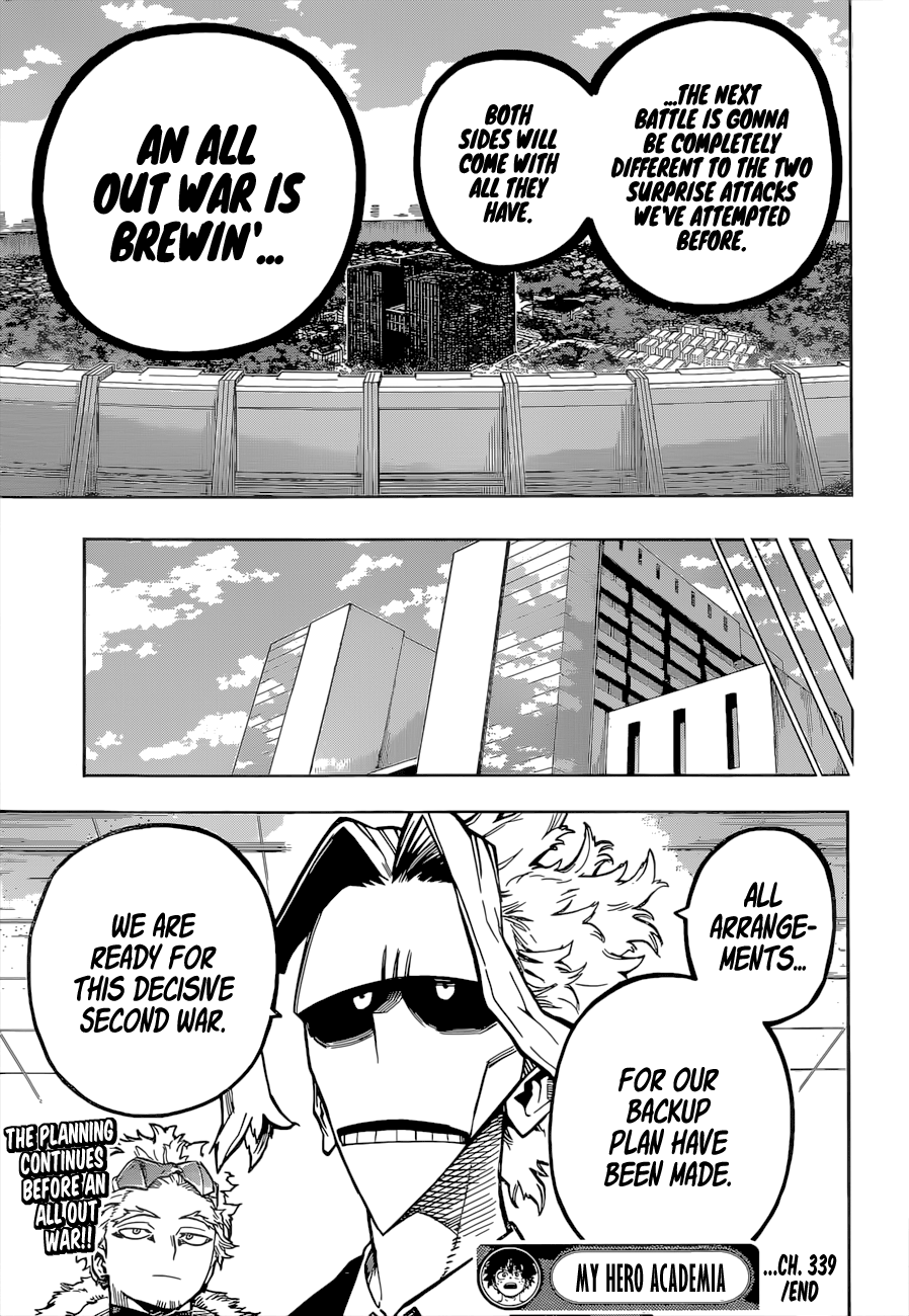 Boku No Hero Academia - Chapter 339