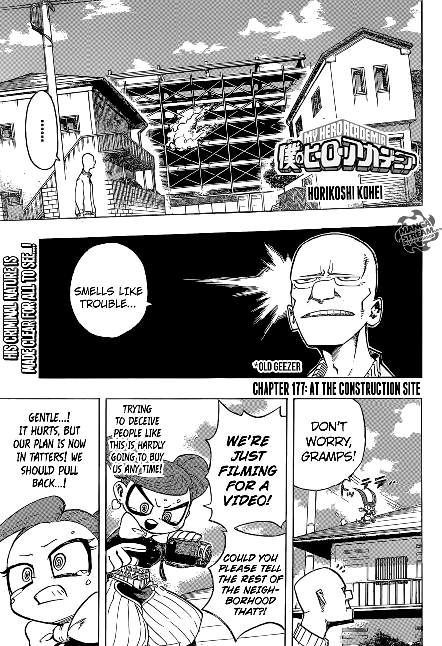 Boku No Hero Academia - Chapter 177