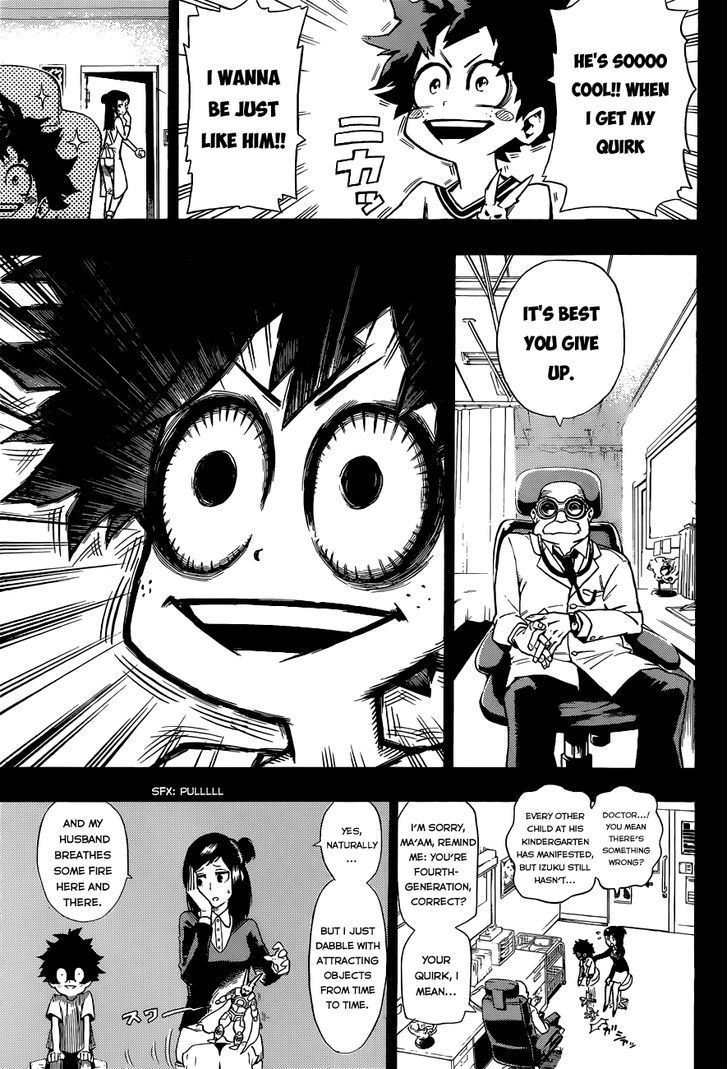 Boku No Hero Academia - Chapter 1 : Midoriya Izuku The Origin