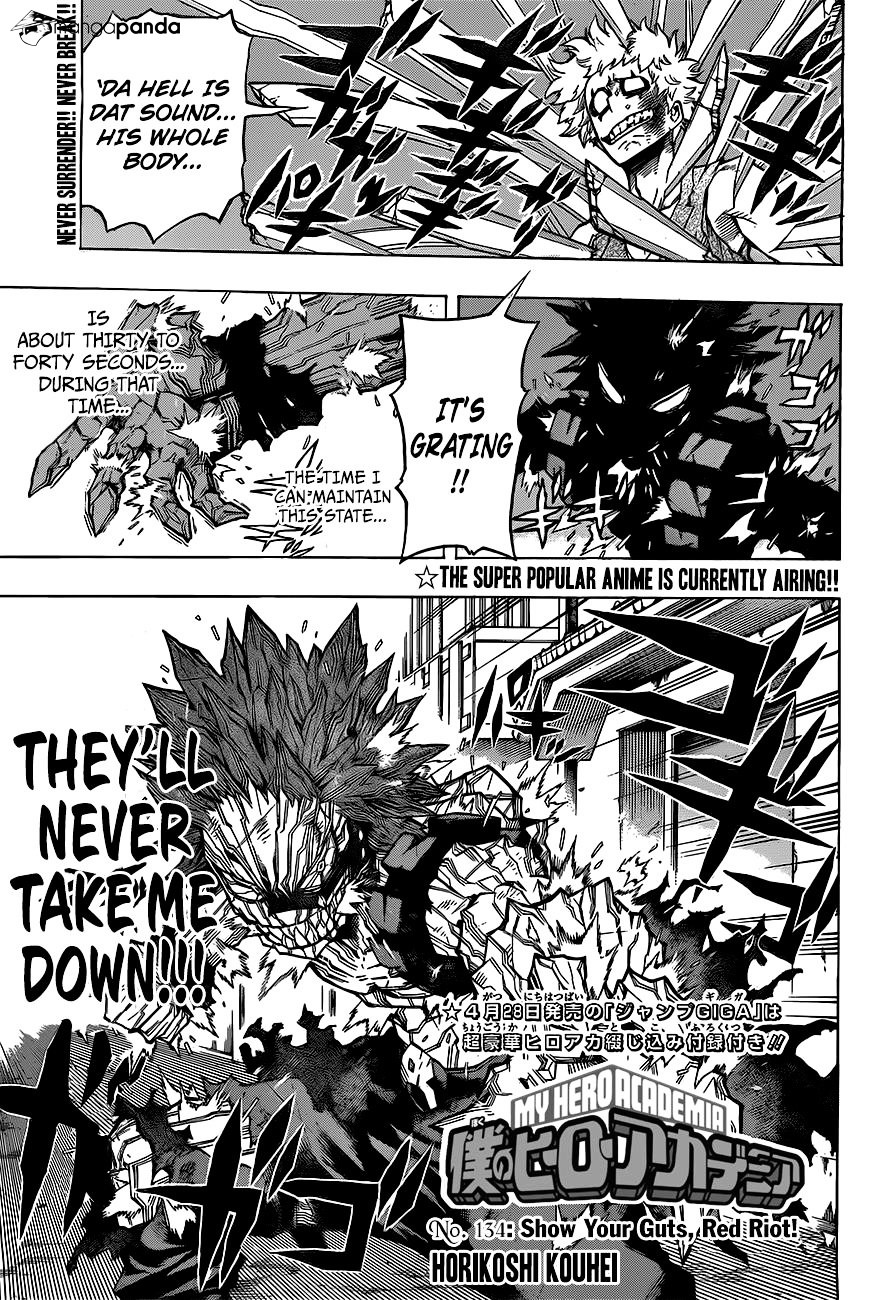 Boku No Hero Academia - Chapter 134