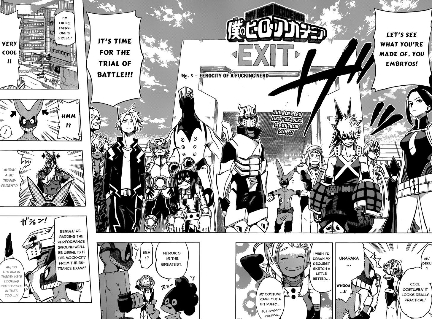 Boku No Hero Academia - Chapter 8 : Ferocity Of A Fucking Nerd