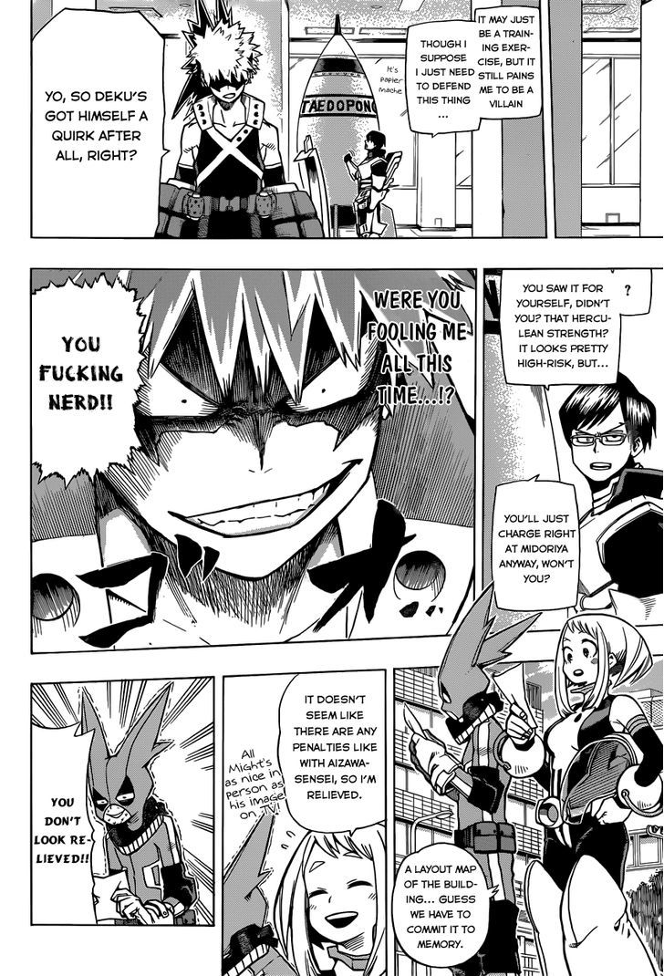 Boku No Hero Academia - Chapter 8 : Ferocity Of A Fucking Nerd