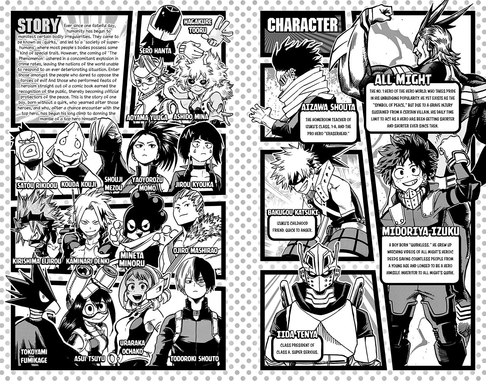 Boku No Hero Academia - Chapter 62.5: Volume 7 Omake