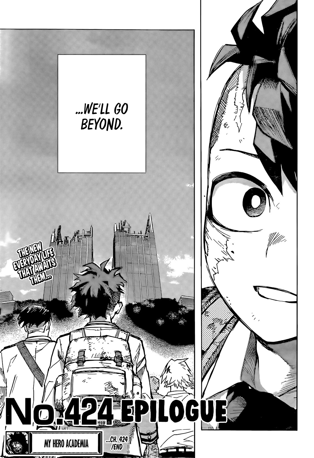 Boku No Hero Academia - Chapter 424: Epilogue