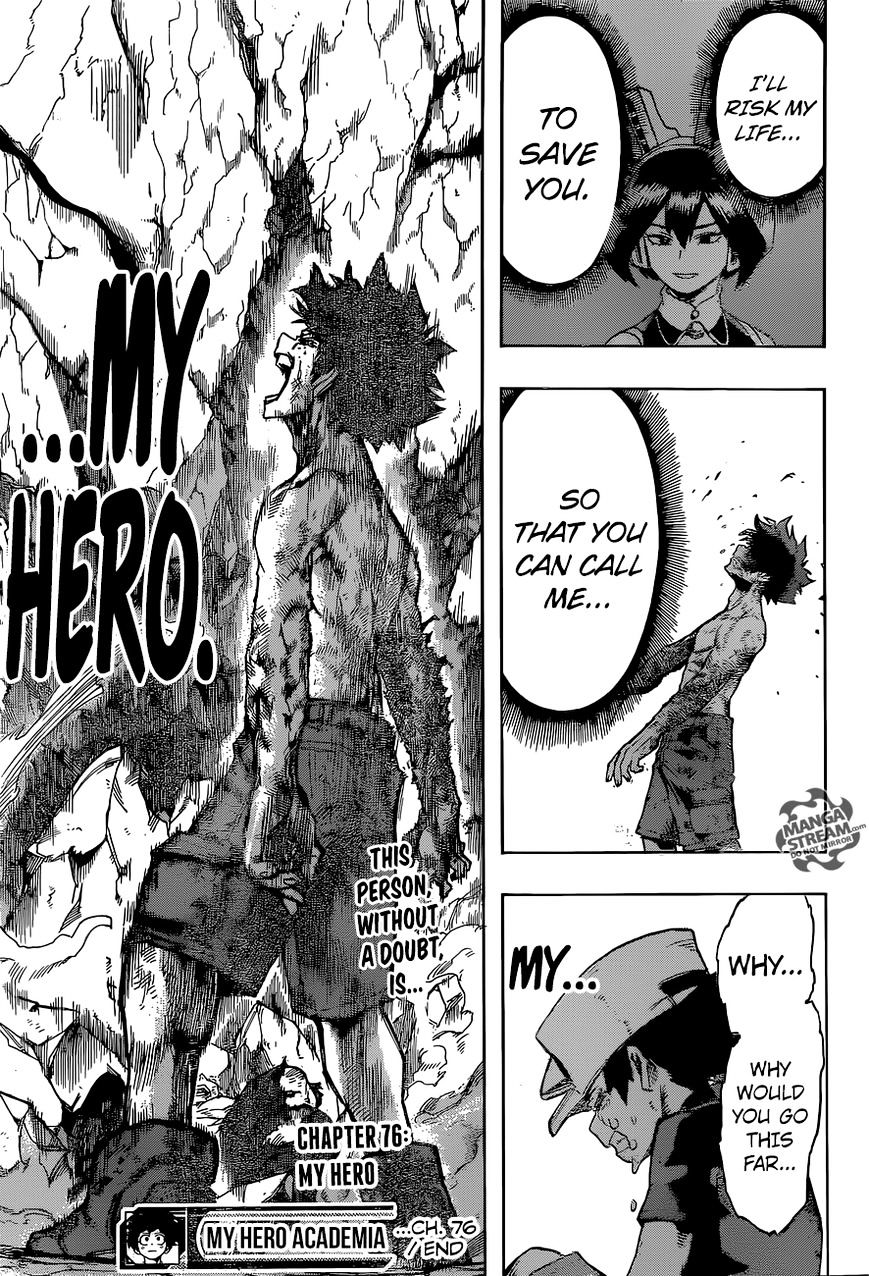 Boku No Hero Academia - Chapter 76