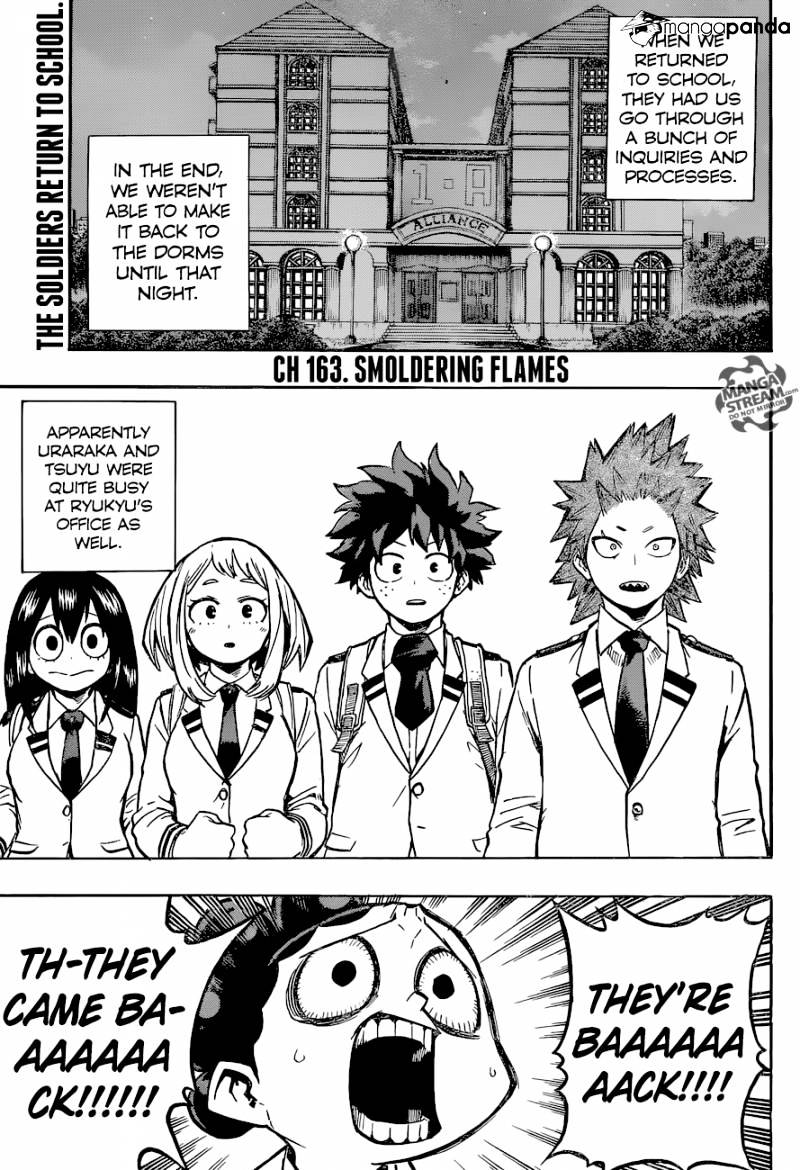 Boku No Hero Academia - Chapter 163