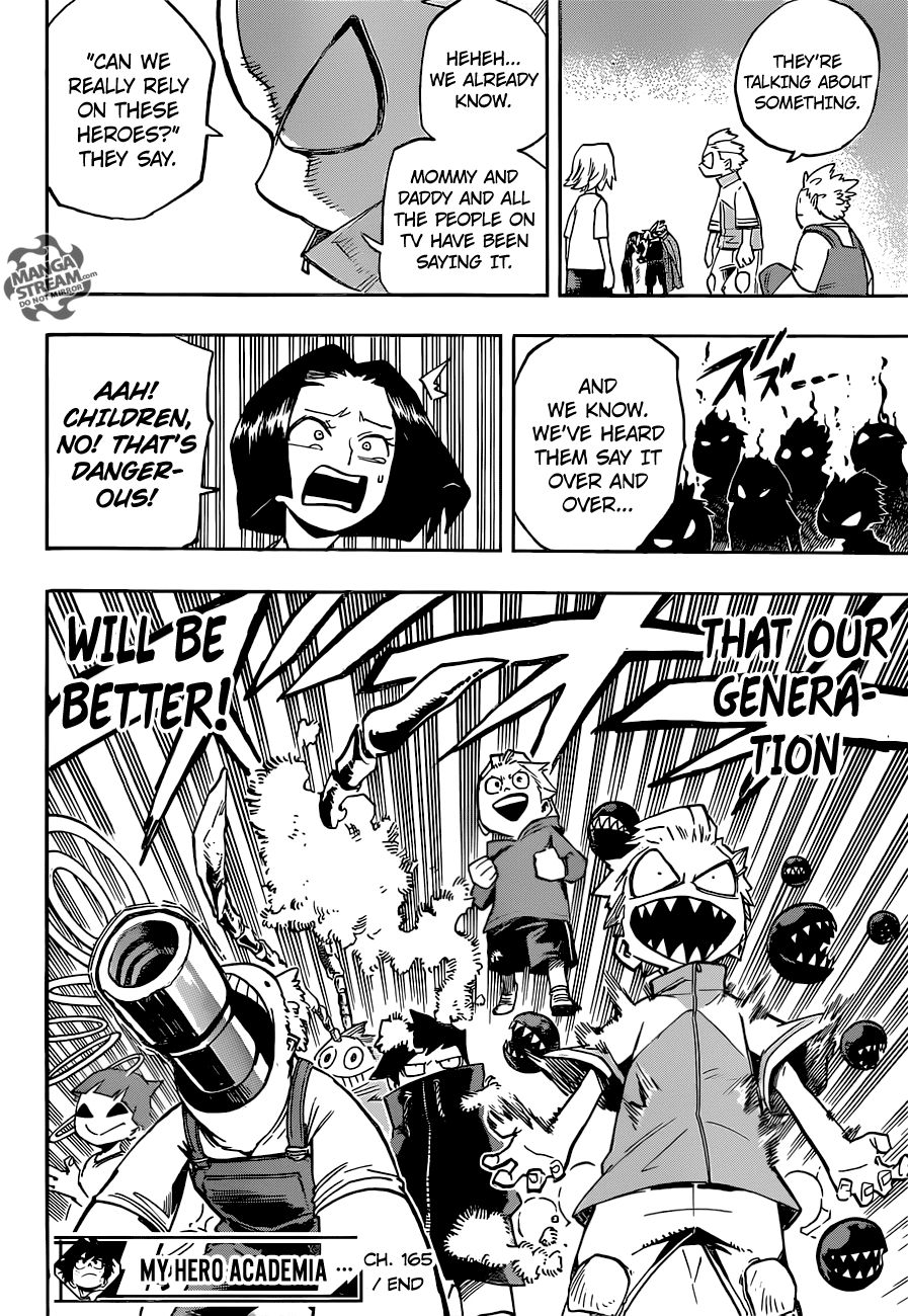 Boku No Hero Academia - Chapter 165