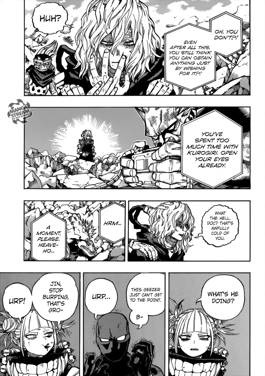 Boku No Hero Academia - Chapter 221: All For One S Parting Gift