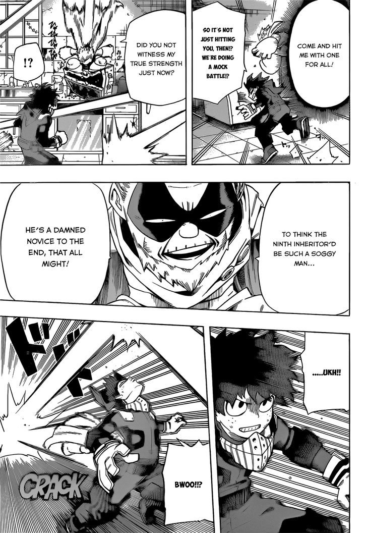 Boku No Hero Academia - Chapter 47 : To Wriggle