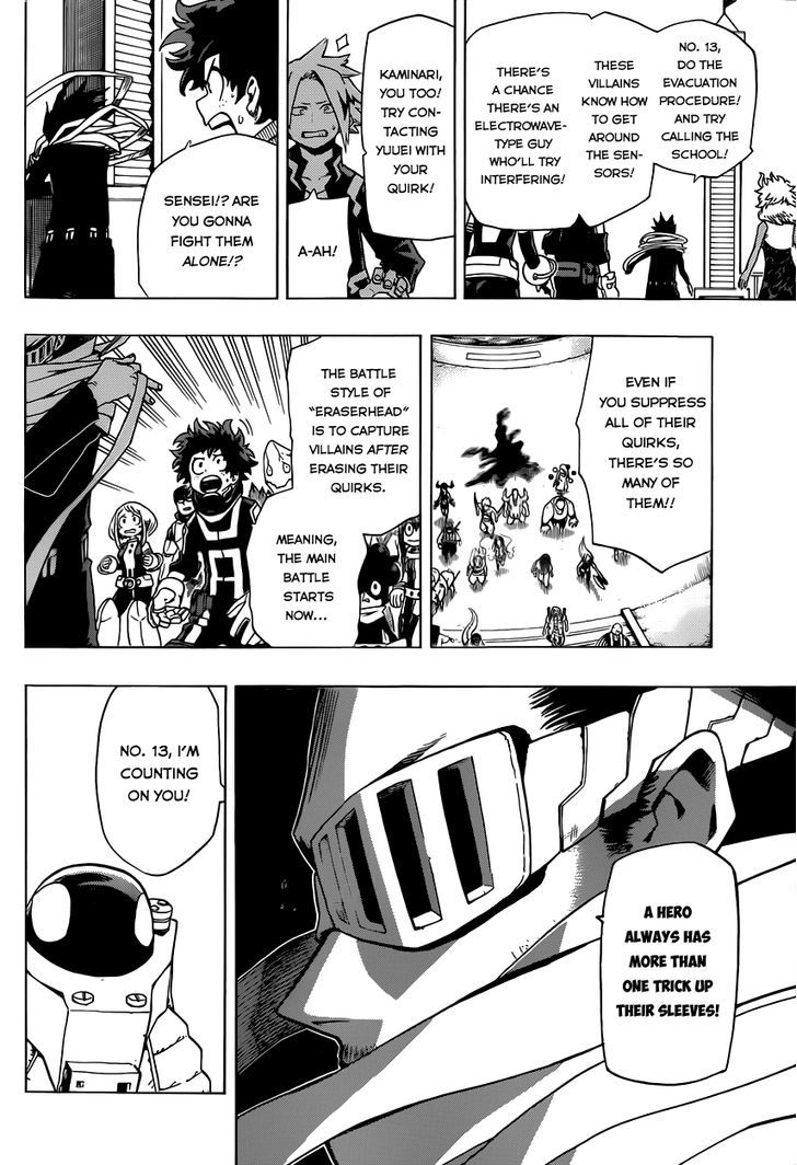 Boku No Hero Academia - Chapter 14 : Face-Off Against The Unknown