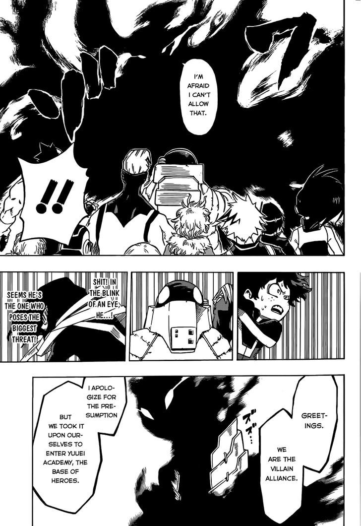 Boku No Hero Academia - Chapter 14 : Face-Off Against The Unknown