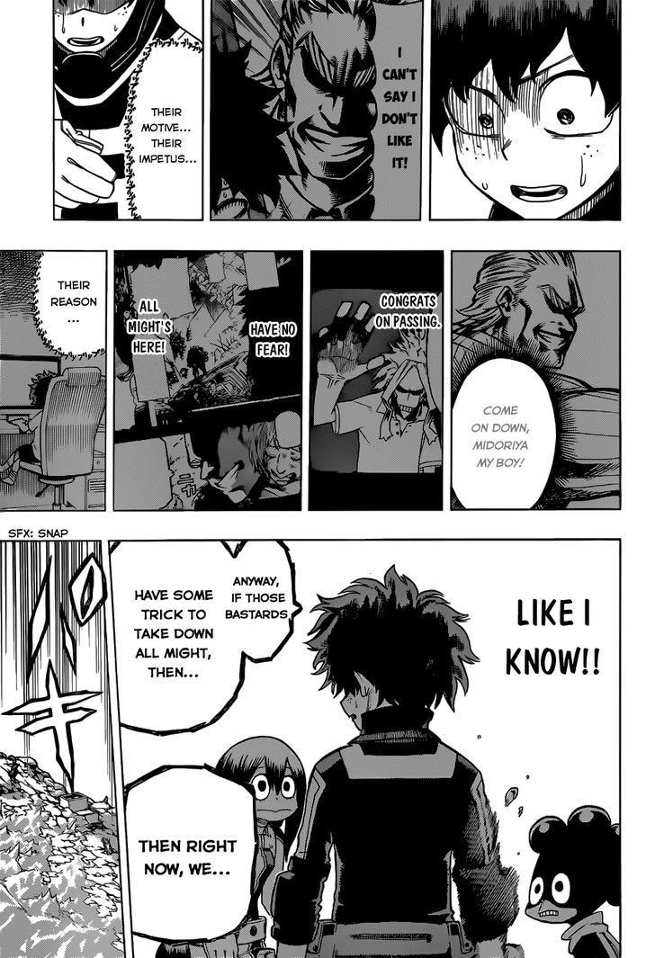 Boku No Hero Academia - Chapter 14 : Face-Off Against The Unknown