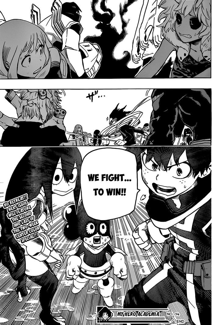 Boku No Hero Academia - Chapter 14 : Face-Off Against The Unknown