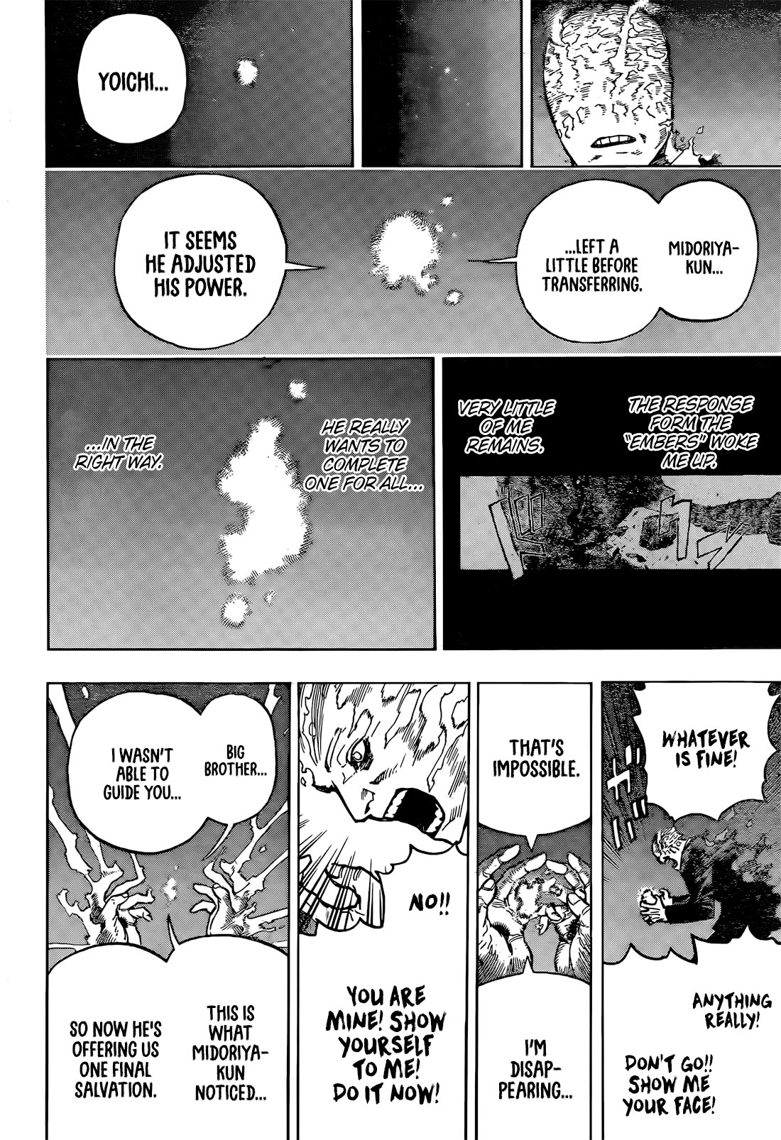 Boku No Hero Academia - Chapter 423: One For All Vs All For One