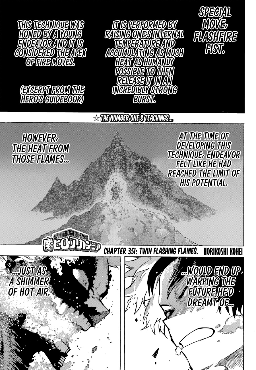 Boku No Hero Academia - Chapter 351