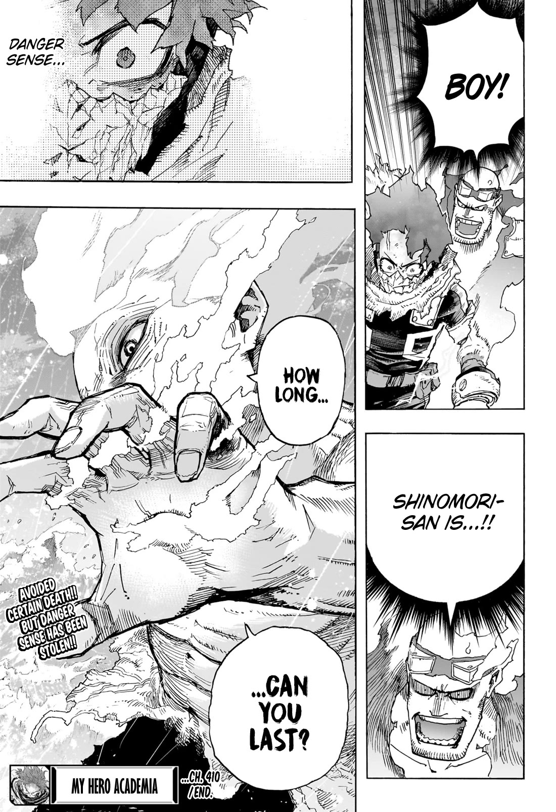 Boku No Hero Academia - Chapter 410: Farewell! All For One