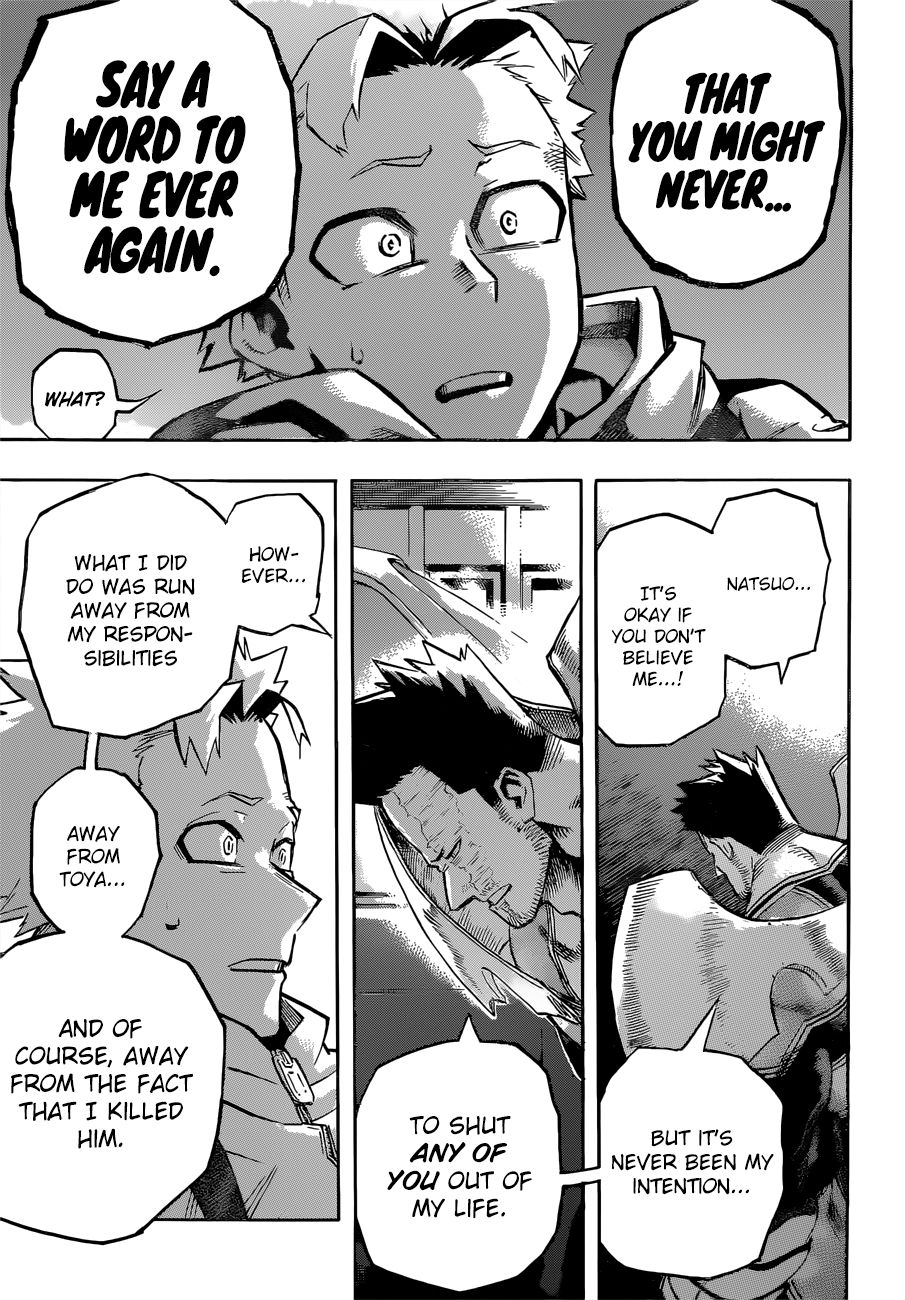 Boku No Hero Academia - Chapter 252: The Unforgivable One