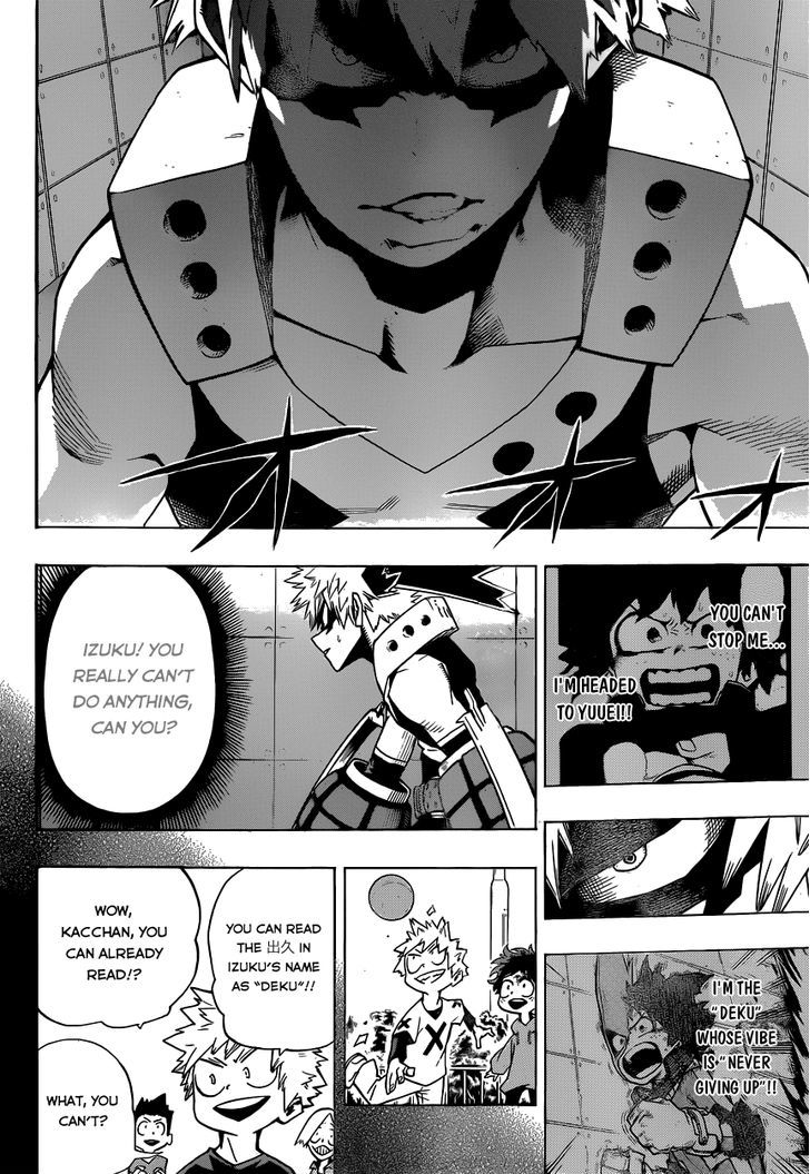 Boku No Hero Academia - Chapter 9 : Deku Vs. Kacchan