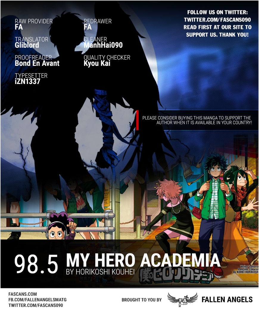 Boku No Hero Academia - Chapter 98.5 : My Hero Academia X Isobe Isobee Monogatari Omake