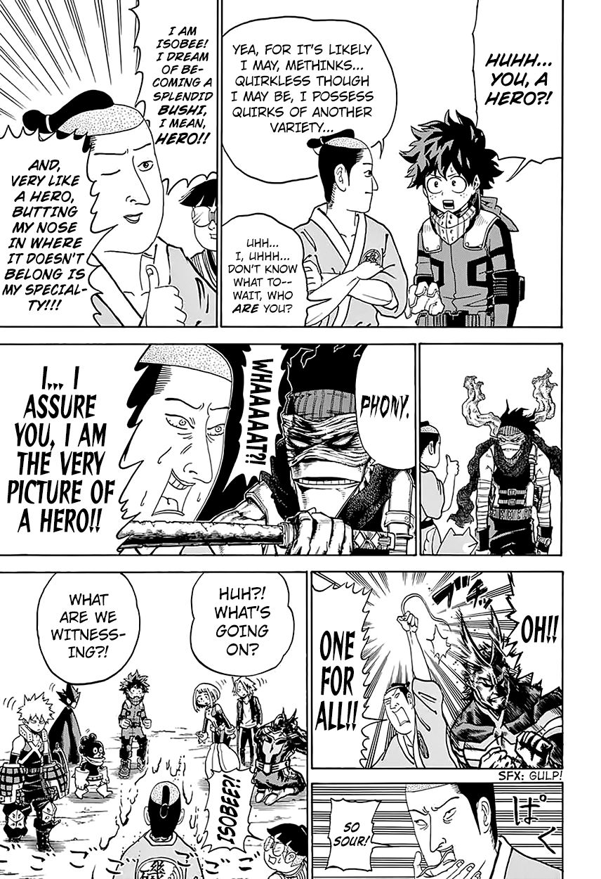 Boku No Hero Academia - Chapter 98.5 : My Hero Academia X Isobe Isobee Monogatari Omake