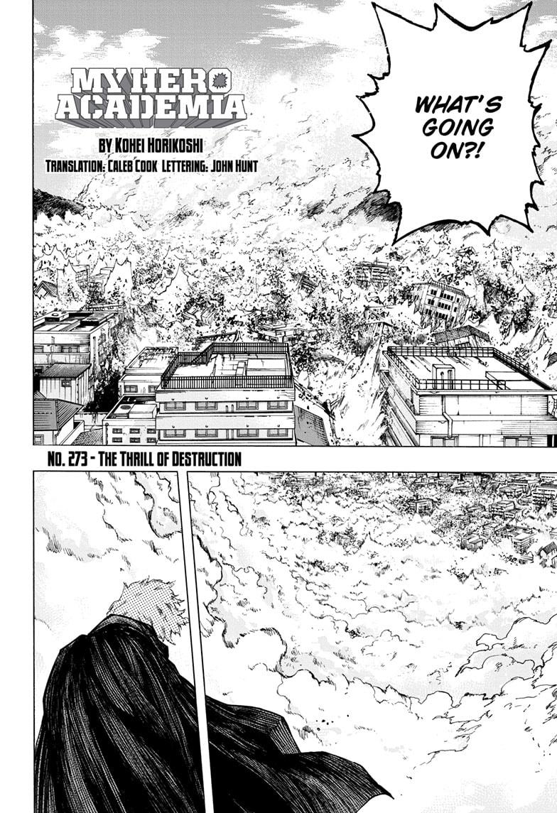 Boku No Hero Academia - Chapter 273