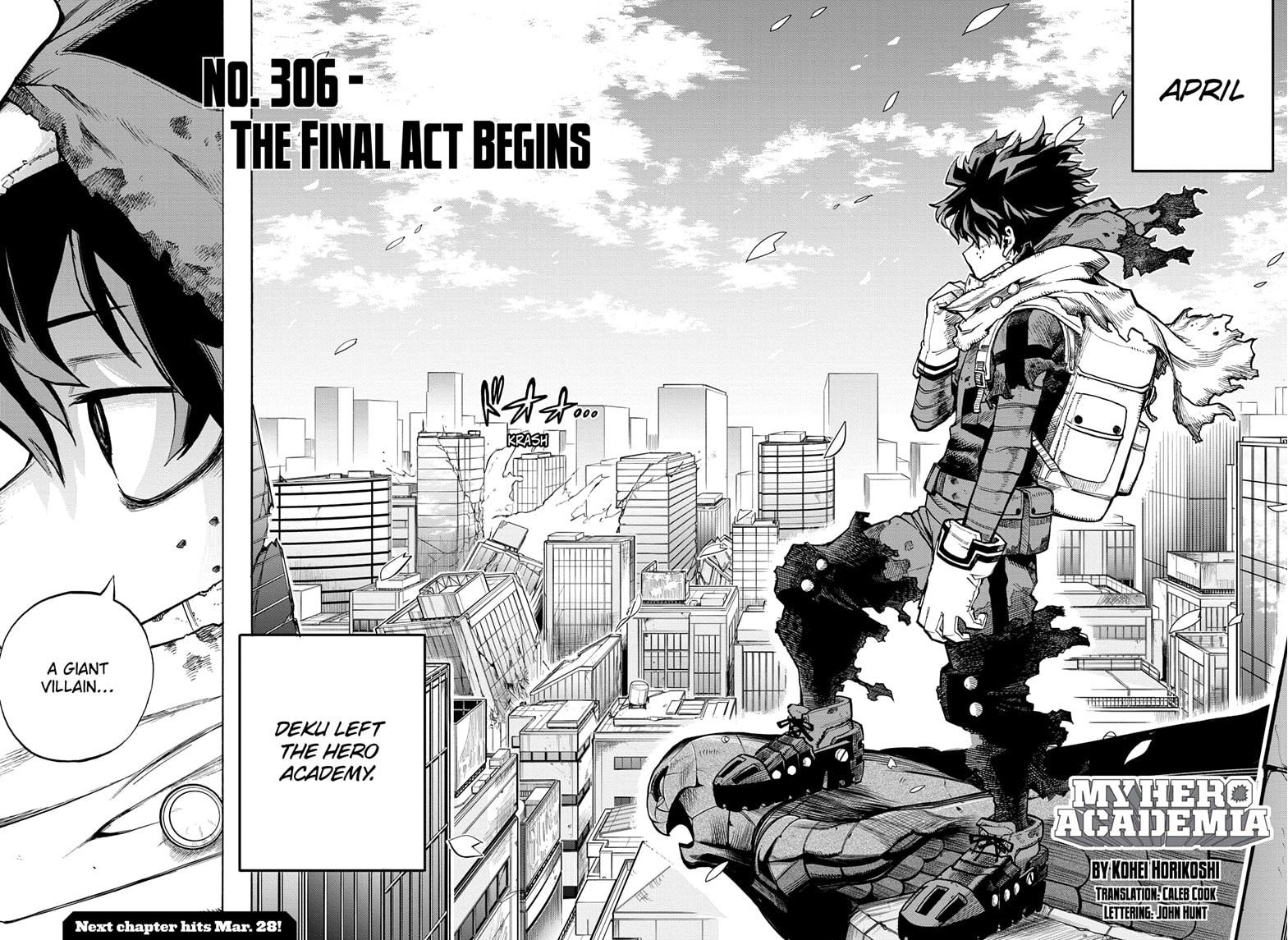 Boku No Hero Academia - Chapter 306