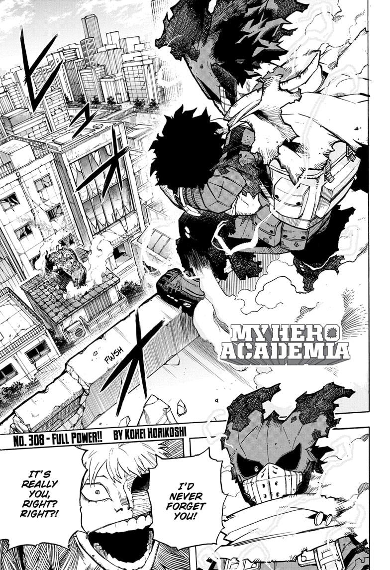 Boku No Hero Academia - Chapter 308