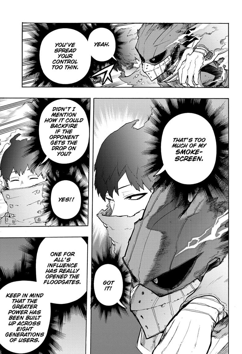 Boku No Hero Academia - Chapter 308