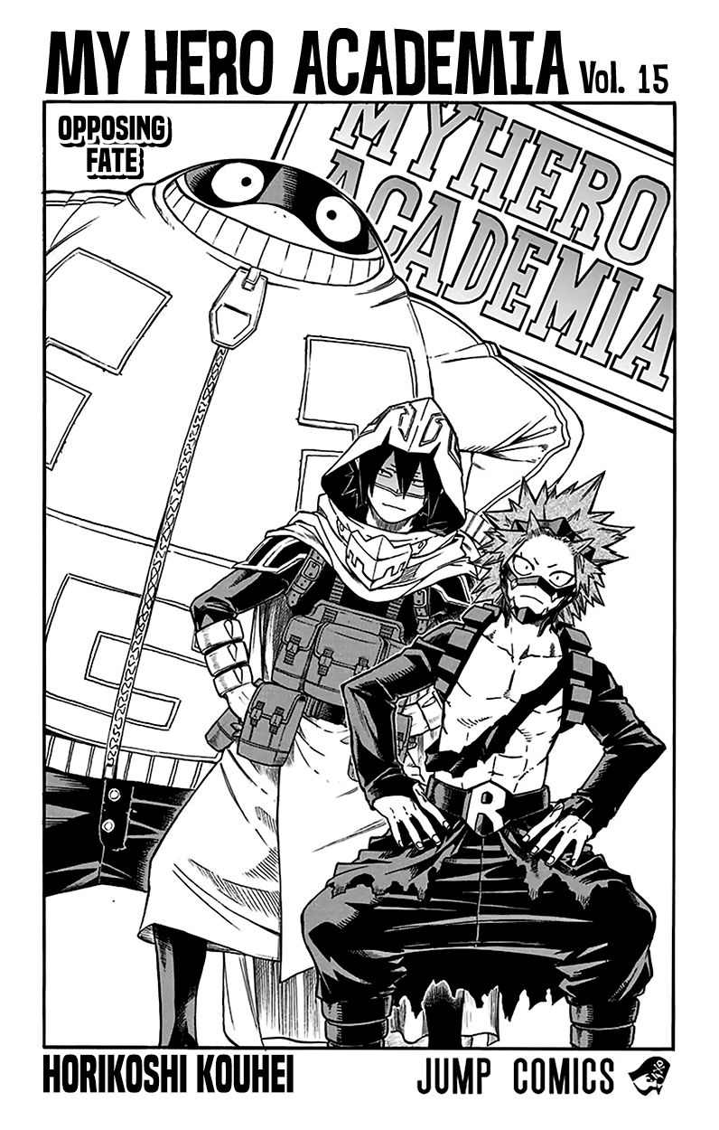 Boku No Hero Academia - Chapter 137.5 : Volume 15 Omake