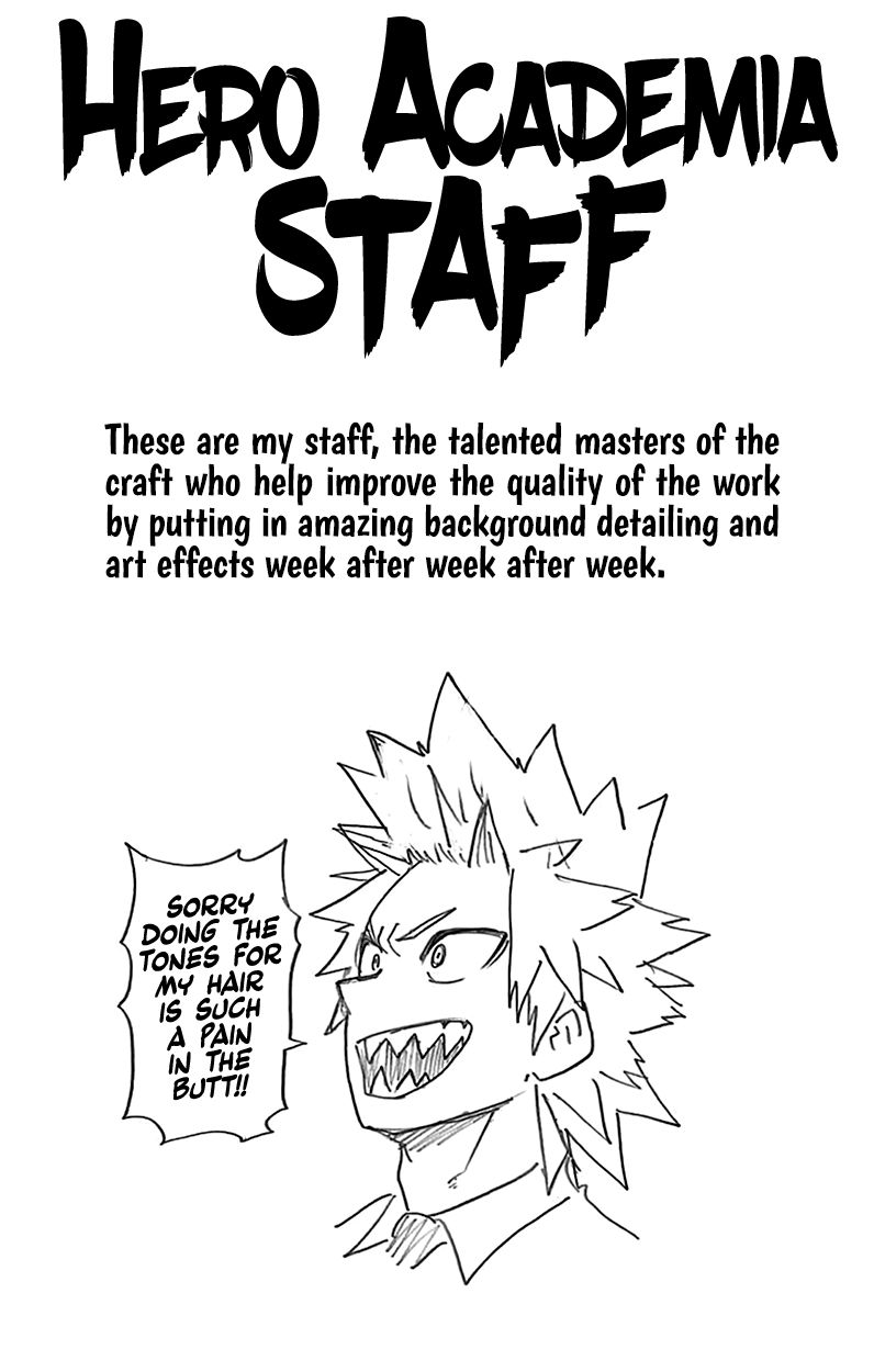 Boku No Hero Academia - Chapter 137.5 : Volume 15 Omake