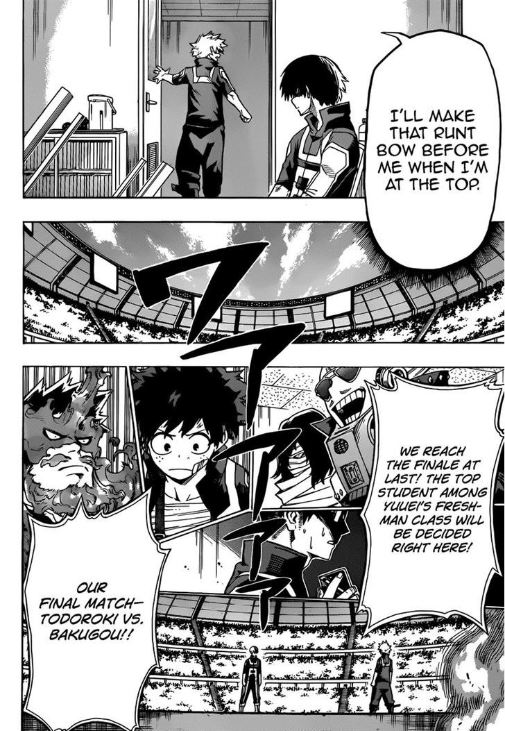 Boku No Hero Academia - Chapter 42 : And Now,The Finals