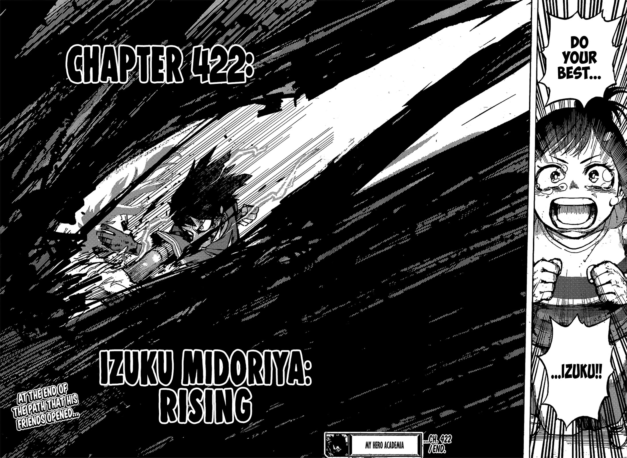 Boku No Hero Academia - Chapter 422: Izuku Midoriya: Rising