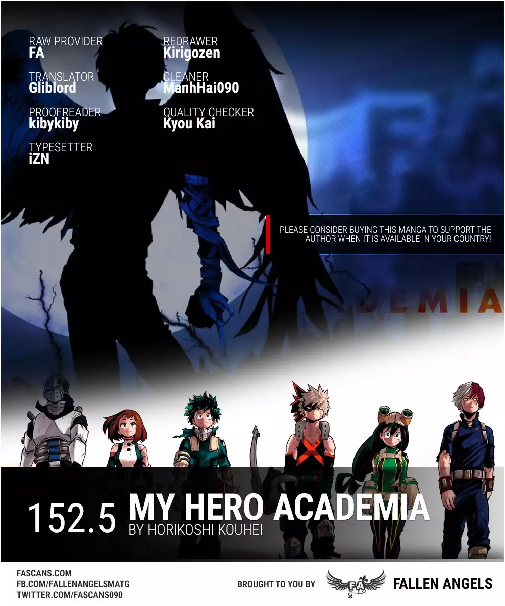 Boku No Hero Academia - Chapter 152.5: Extra