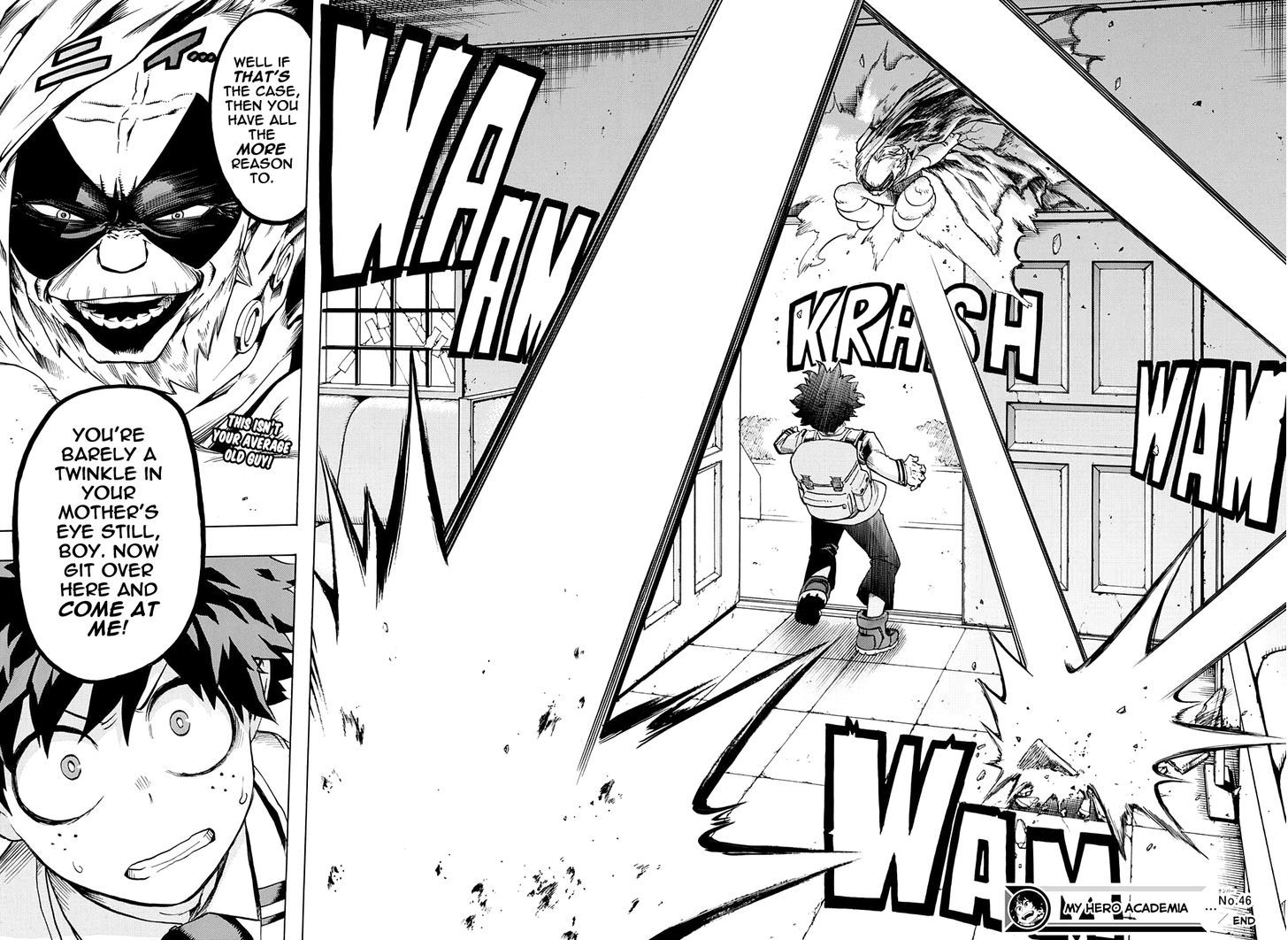 Boku No Hero Academia - Chapter 46 : Bizarre! Gran Torino Enters The Fray!