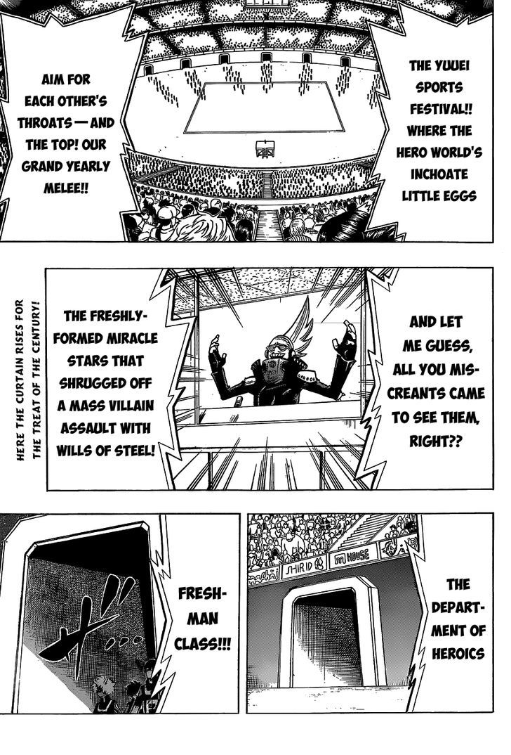 Boku No Hero Academia - Chapter 24 : Dash And Kick  Em Down