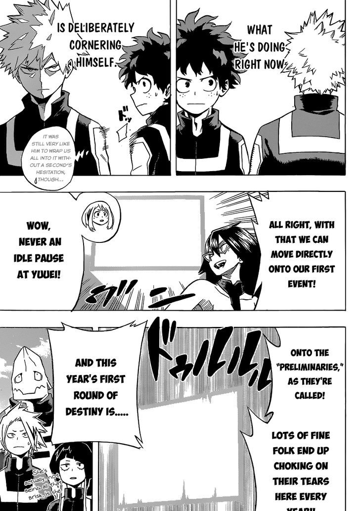 Boku No Hero Academia - Chapter 24 : Dash And Kick  Em Down