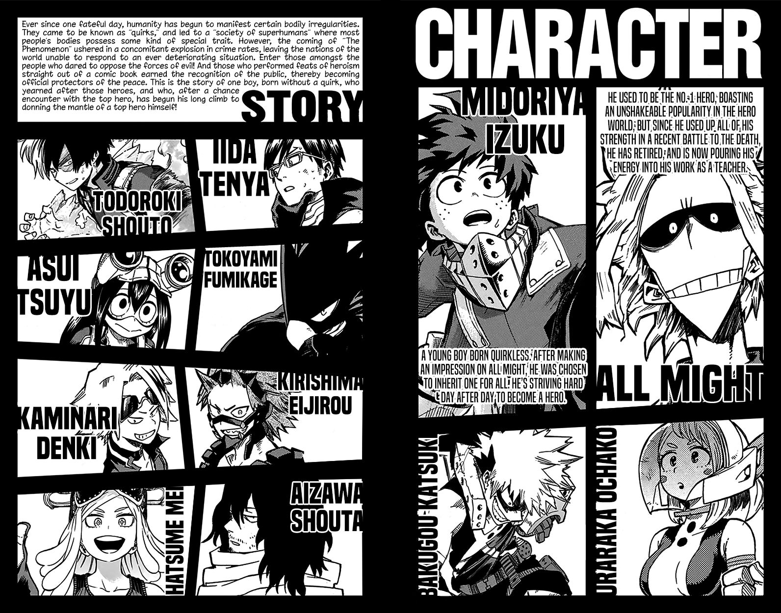 Boku No Hero Academia - Chapter 108.5 : Volume 12 Omake